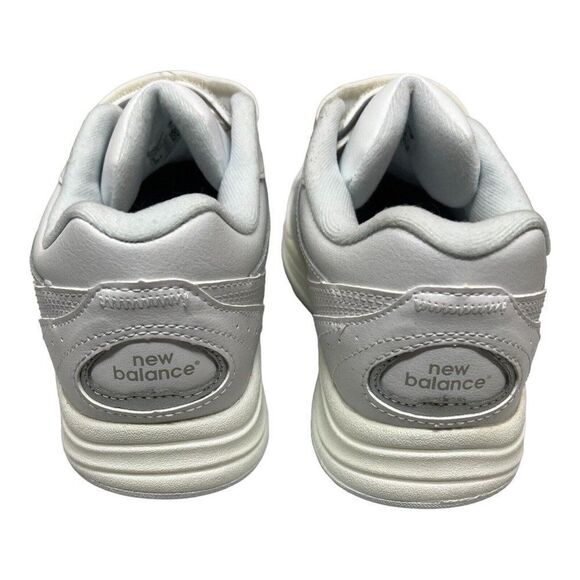 NEW BALANCE WOMEN'S 6 WW577VW 2 STRAP HOOK LOOP WHITE WALKING SHOES D WIDTH - Picture 4 of 8